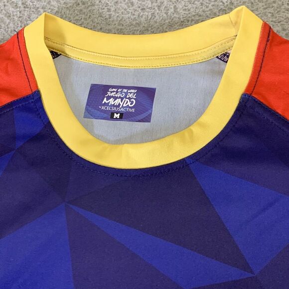 Colombia Soccer Shirt Mens Medium Jersey Replica Futbol Chamisa Xcelsius Active - Picture 2 of 14